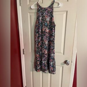 Time and Tru XL MultiColor Floral Spring/Summer Dress